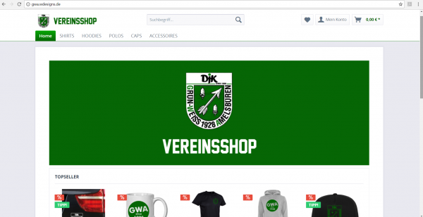 Dein Vereinsshop - Klubshop - Fanshop